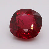 RED PINK SQUARE CUSHION SHAPE RUBELLITE 18.03 CTS (RL047)