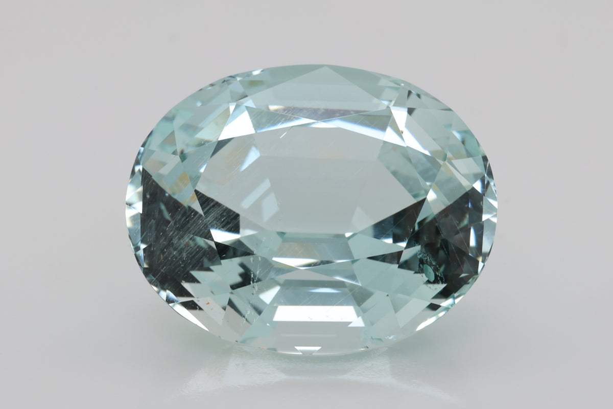 25.39 Carat Greenish Blue Colour Aquamarine  (AQ140)
