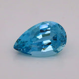 6.17 Carats Pear Shape "SANTA MARIA" Aquamarine (AQ1406)