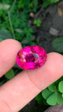 17.95 Carat Oval Shape Magenta Pink Color Rubelite For jewellery  (RL029).