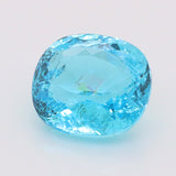 5.73 CARAT CUSHION SHAPE ARCTIC BLUE PARAIBA (PR049)