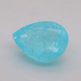 8.14 CARAT PEAR SHAPE NEON BLUE PARAIBA  (PR030)