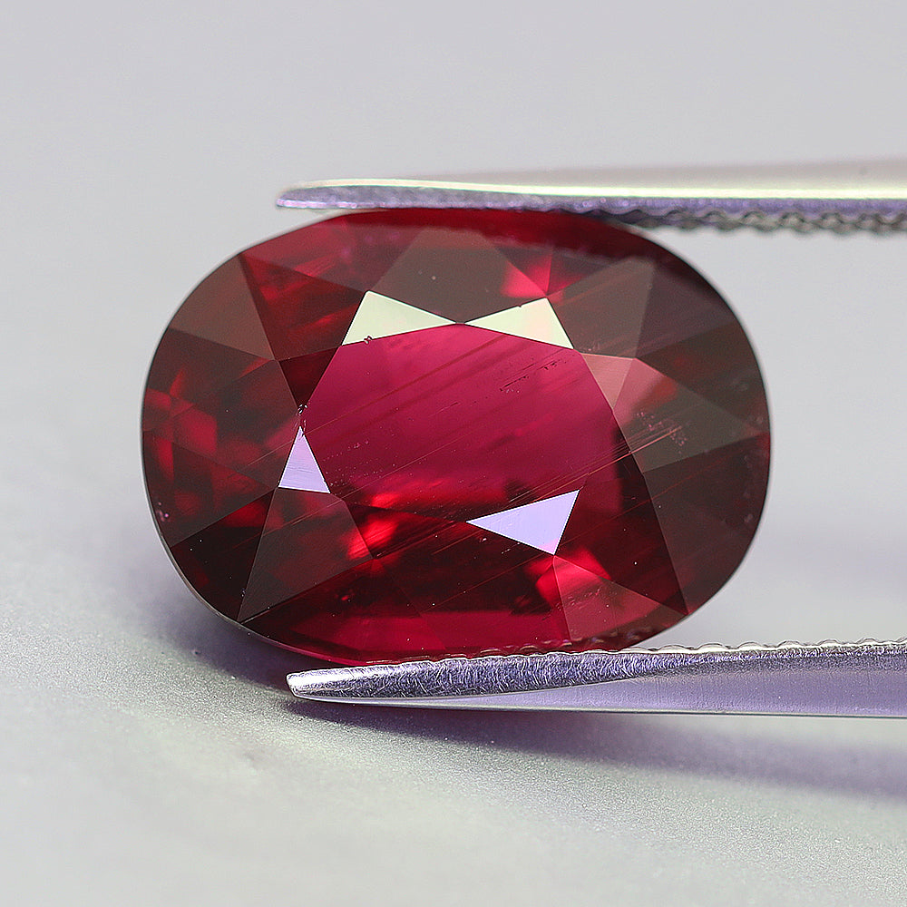 6.37 Carats Vivid Red Rubellite (RL018)