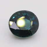 5.86 Carat Teal Sapphire  (SA005).