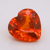 Copy of 16.96 CARAT HEART CUT SPESSARTITE GARNET (SG102)