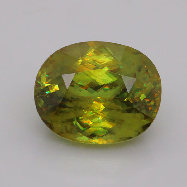 11.54 Carats Sparking Green Sphene (SP002)