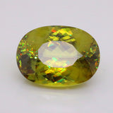 20.98  Carats Sparking Green Sphene (SP005)