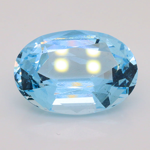 20.91 Carats Medium Blue Color Aquamarine (AQ012)