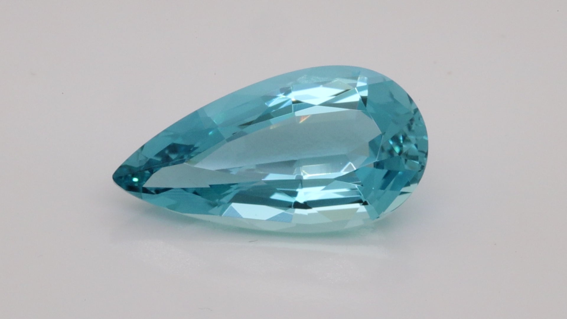 10.02 Carats "SANTA MARIA" Pear Cut Aquamarine (AQ1409)