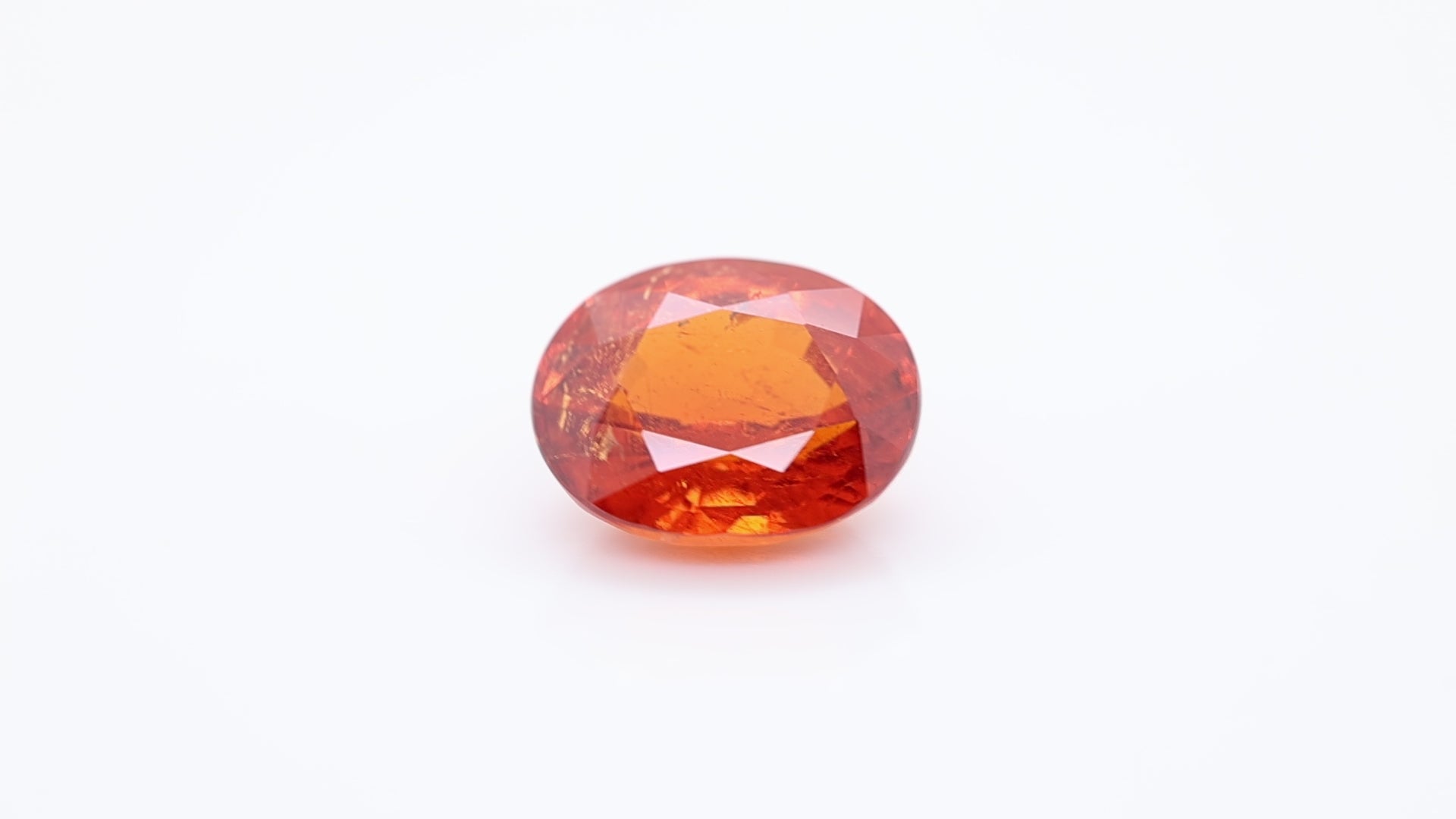 14.73 Carat Orange Color Spessertite Garnet  (SG026)