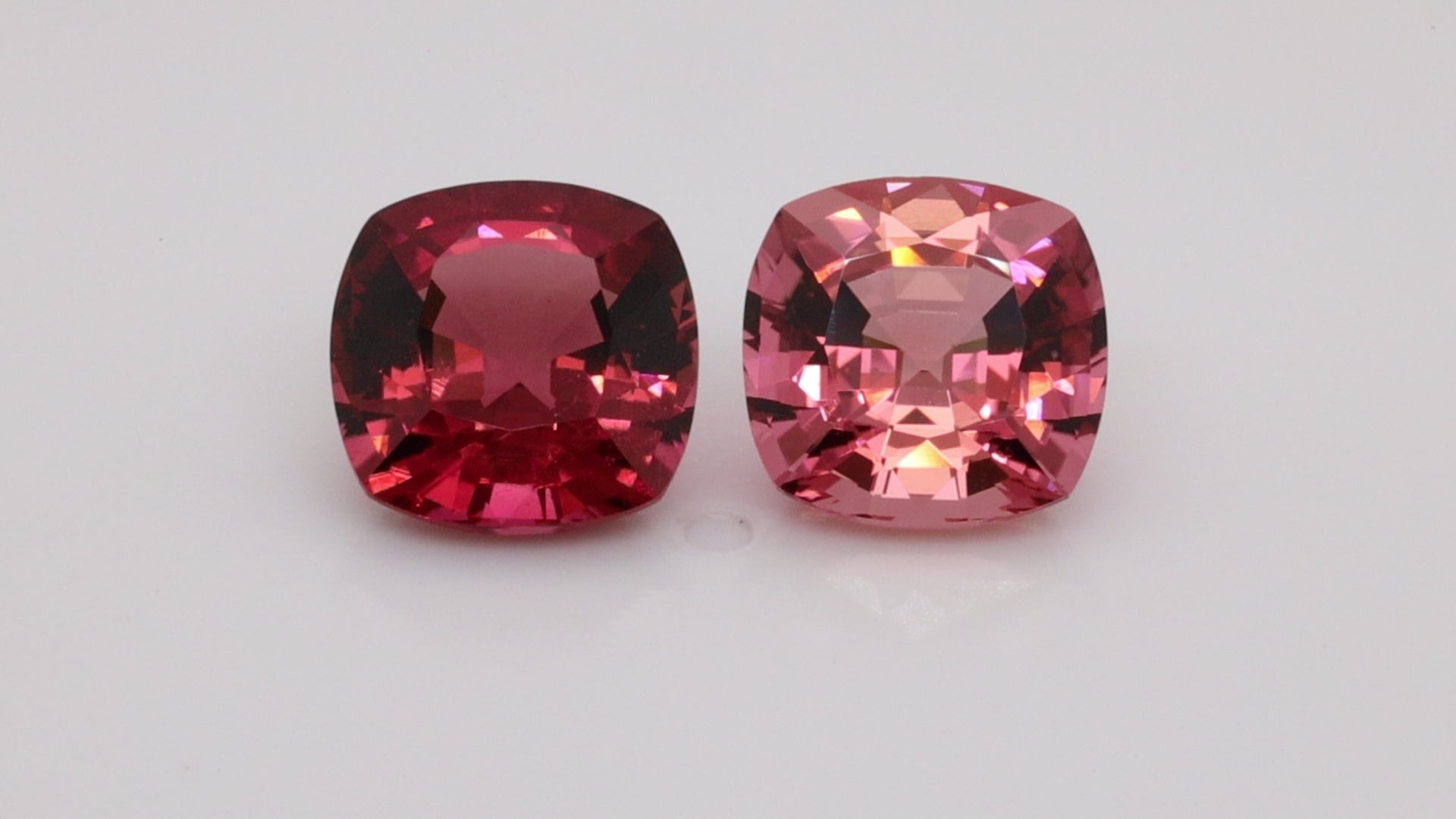 9.23 Carat Pink Color Tourmaline Pairs  (TR175)