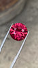 7.60 CARAT ROUND BRILLIANT CUT REDISH PINK TOURMALINE  (TR137)
