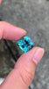 12.22 CARAT SANTA MARIA BLUE  AQUAMARINE GEMSTONE (AQ1409)