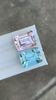 24.97 Carat Aquamarine & Morganite  Reverse Pair Perfect For Jewelry (MX004)