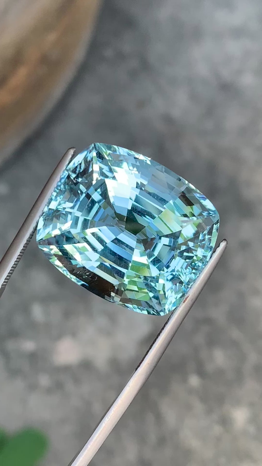 38.82 Carat Medium Blue Color Aquamarine (AQ893)