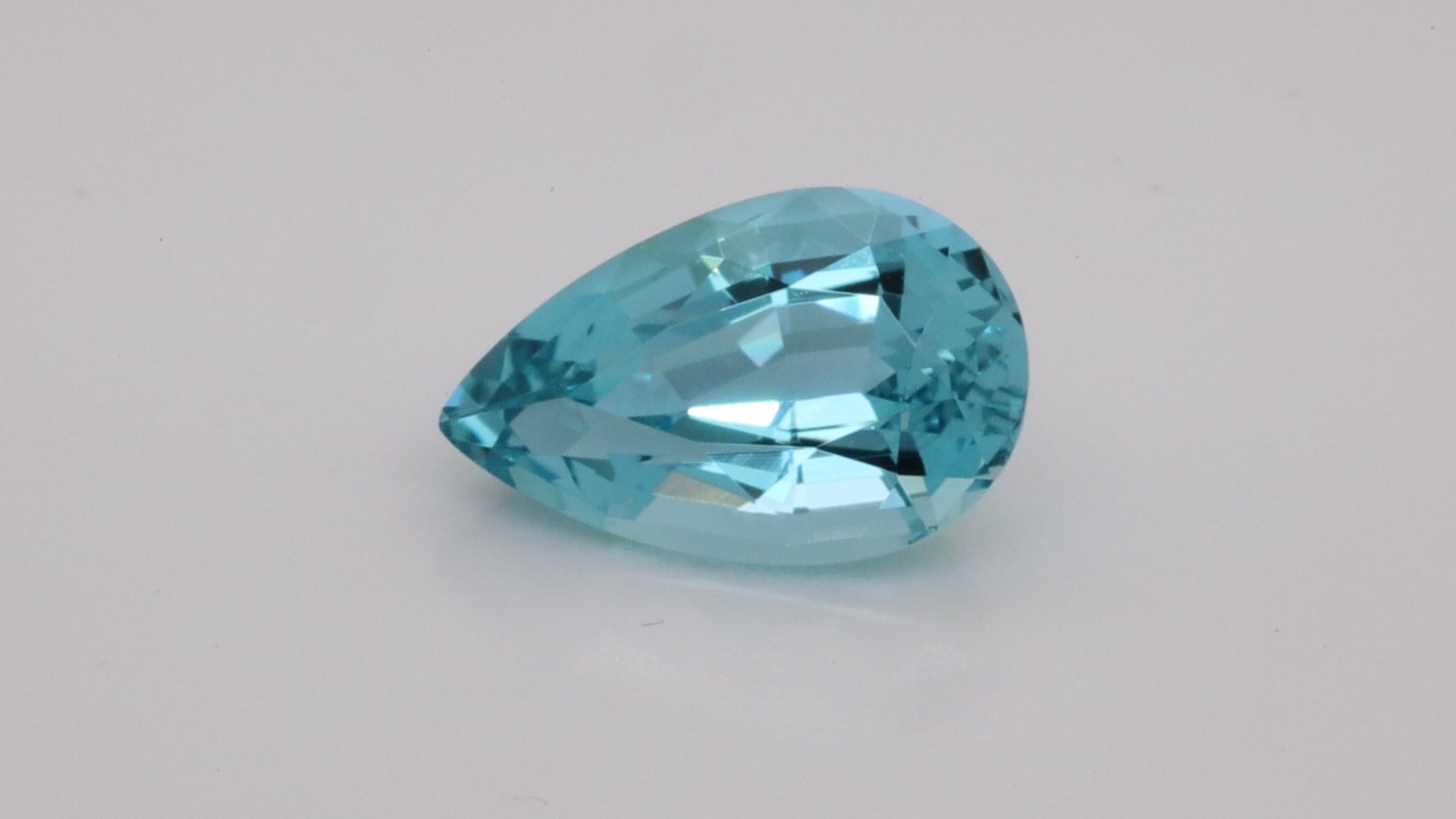 6.17 Carats Pear Shape "SANTA MARIA" Aquamarine (AQ1406)