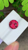 7.60 CARAT ROUND BRILLIANT CUT REDISH PINK TOURMALINE  (TR137)