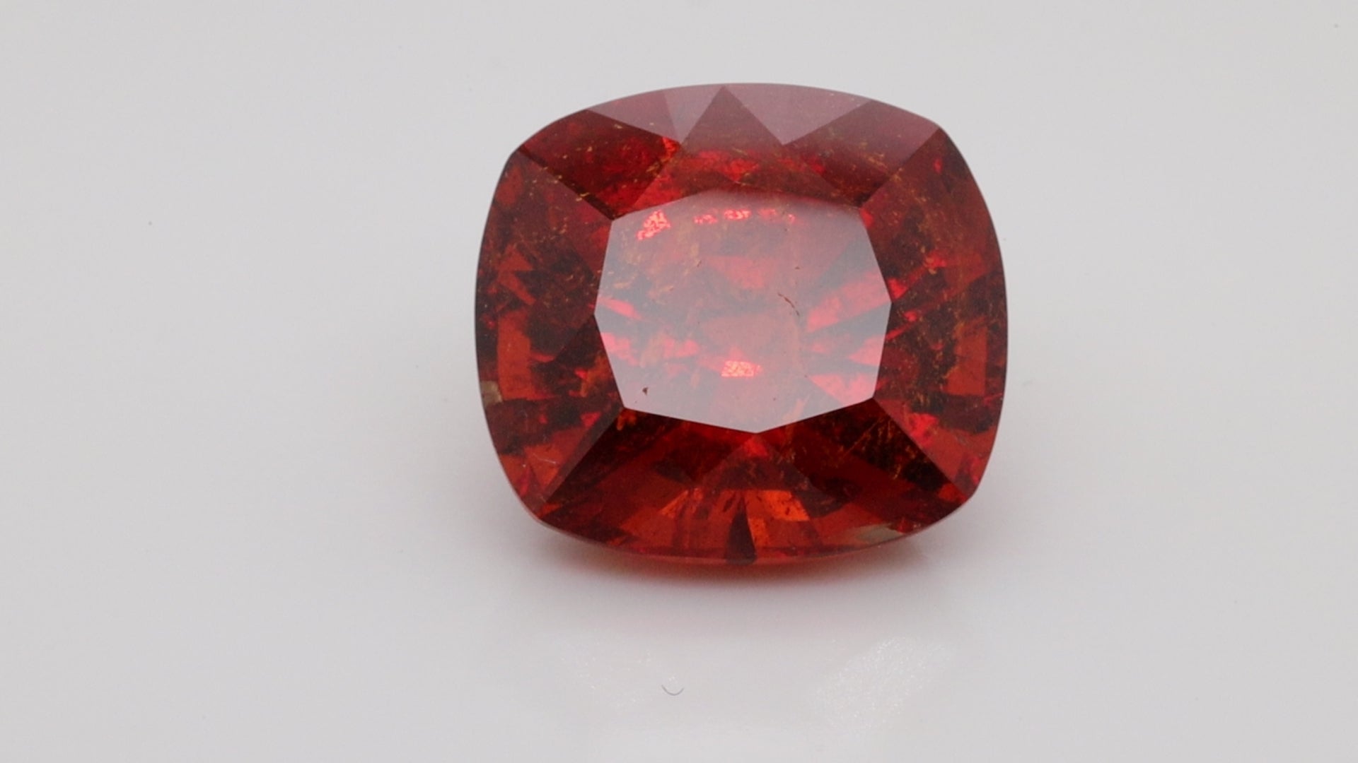 25.64 Carat Cushion Cut Spessertite Garnet  (SG105)