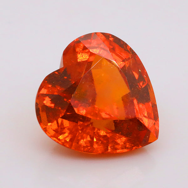 16.96 CARAT HEART CUT SPESSARTITE GARNET (SG102)