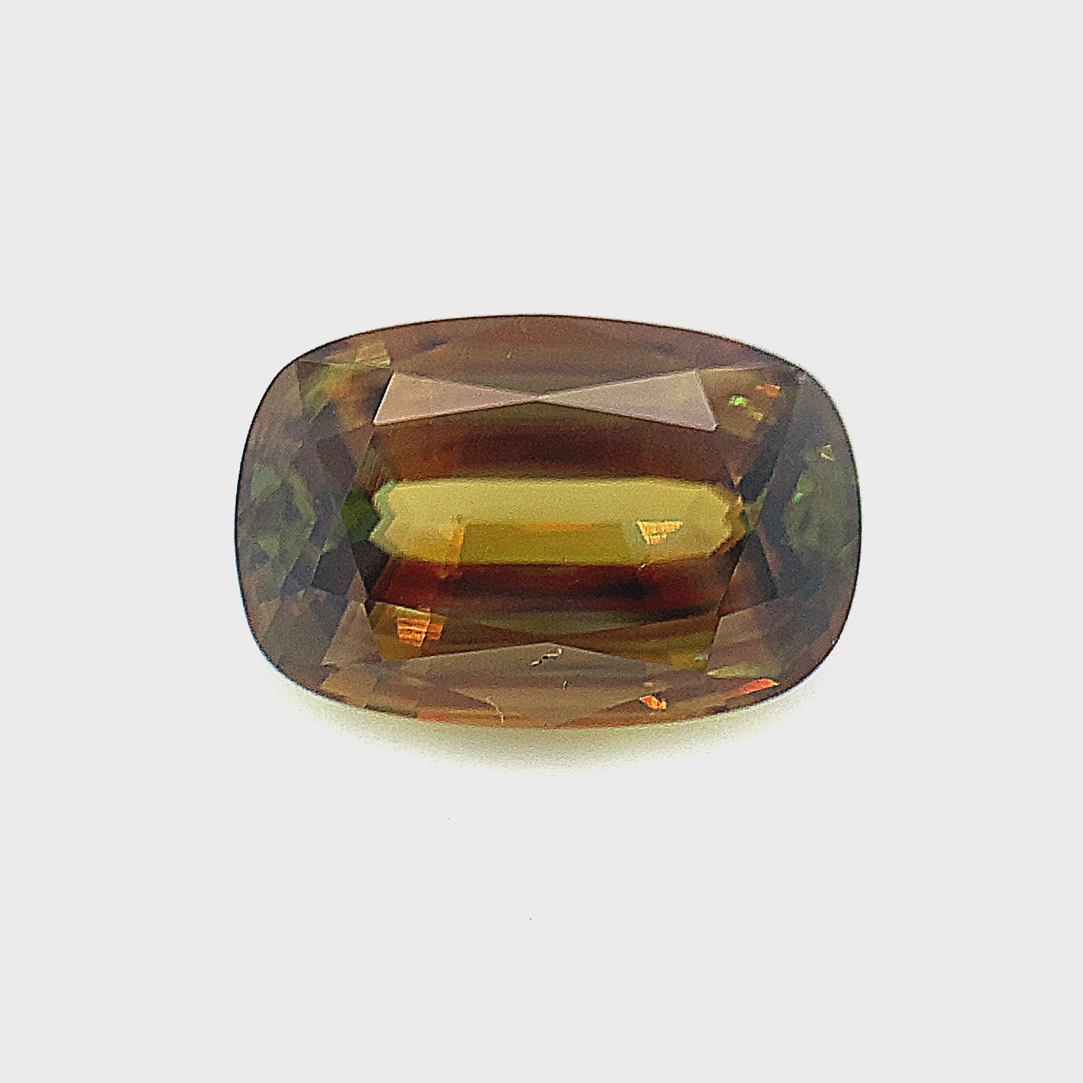 7.14 Carats Sparking Green Sphene (SP021)