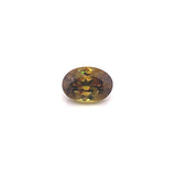 7.14CTS CORN YELLOW SPHENE OVAL STEP CUT GEMSTONE (SP039)