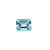 9.63CARATS MEDIUM BLUE AQUAMARINE OCTAGON CUT GEMSTONE(AQ891)