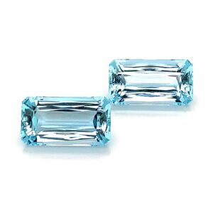 30.92 Carat Really Gorgeous Pair Of Aquamarine Perfect For Earring (AQ1332)