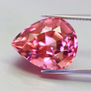 12.54 Carats Rich Pink Pear Shape Tourmaline (TR250)