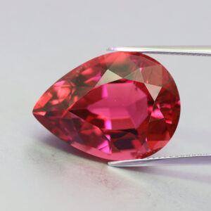 23.24 Carats Crimson Pink Pear Shape Tourmaline (TR248)