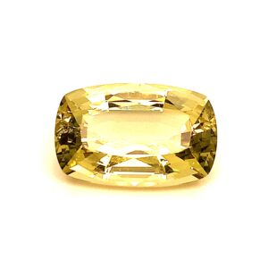 HUGE 29.38CTS YELLOW BERYL CUSHION CUT GEMSTONE (YB005)
